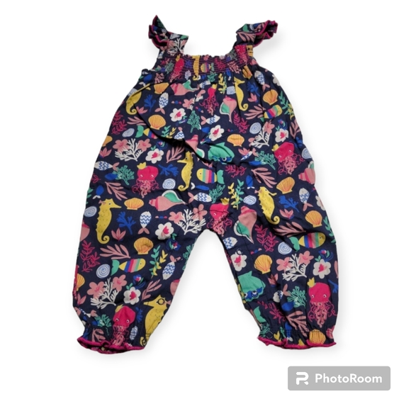 Organic Cotton Under the Sea Romper size 0-3 months - Picture 2 of 6